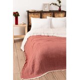 Mijolnir Ciglasti prekrivač od muslina za bračni krevet 230x250 cm – Cijene