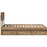  Konstrukcija postelje Oreh 120 x 200 cm Masivno borovo les, (5000103678) | Shoptok.si