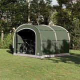 Šator s krovom s pohranom Zelena 268 x 240 x 191 cm Poliester | shoptok.hr