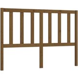  Uzglavlje za krevet boja meda 146 x 4 x 100 cm masivna borovina | shoptok.hr