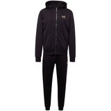 Ea7 Emporio Armani Jogging komplet narančasto žuta / crna Cijene