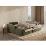 Micadoni Zelena raztegljiva kotna sedežna garnitura iz tkanine bouclé (levi kot) Jodie – Home | Shoptok.si
