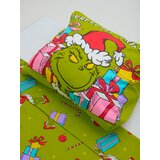 Sinsay Pamučna božićna posteljina s printom Grinch | shoptok.hr