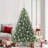 vidaXL Umjetno božićno drvce s stalakom Zelena 180 cm PE i PVC | shoptok.hr