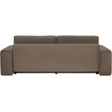 Livetastic ZOFA S POSTELJNO FUNKCIJO, rjava tekstil | Shoptok.si