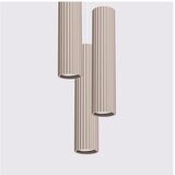 Sollux Smeđe-siva metalna viseća svjetiljka ø 19,5 cm Gleam – | shoptok.hr
