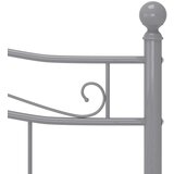  Za krevet sivi metalni 200 x 200 cm | shoptok.hr