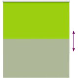 vidaXL Rolo zavjesa Blackout Zeleno lišće 140x150 cm Širina tkanine | shoptok.hr