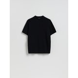Reserved Džemper s kratkim rukavima - crno | shoptok.hr