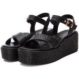 Carmela Sandali & Odprti čevlji 162361 Črna | Shoptok.si