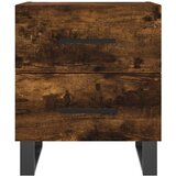  Noćni ormarić boja hrasta 40x35x47,5 cm od konstruiranog drva | shoptok.hr