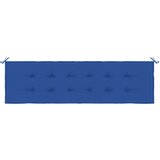 vidaXL jastuk za vrtnu klupu kraljevsko plavi 180x50x3 cm od tkanine | shoptok.hr
