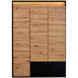 Voleo OMARA S KLASIČNIMI VRATI, črna, hrast artisan | Shoptok.si