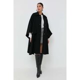 Pinko Vuneni pončo boja: crna, za prijelazno razdoblje, oversize | shoptok.hr