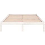 vidaXL Okvir za krevet od borovine bijeli 120 x 190 cm UK mali bračni | shoptok.hr