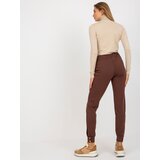 Och Bella Pants-TW-SP-BL-1002.06X-brown | shoptok.hr