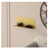 Hanah home zidna polica long pouch gold