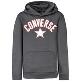 Converse Crna Dječja Majica s Kapuljačom na Patentni Zatvarač | shoptok.hr