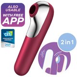 Satisfyer Stimulator Dual Love, rdeč | Shoptok.si
