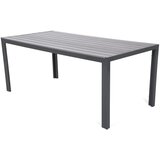 Ibiza 185 cm siva / prozorsko siva garnitura 8+1 | shoptok.hr