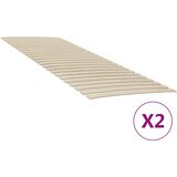  Zamjenske letvice za krevet s 48 letvica 2 kom 80x200 cm | Eponuda.ba
