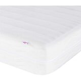  Kutni okvir kreveta boja crnog vina 90 x 200 cm Baršun | shoptok.hr
