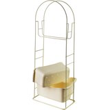 Mondex polica kovinska Dea Beige 27,5x13x73 beige 1kos, (5000343160) | Shoptok.si