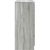  Komoda s ladicama siva Sonoma 71x35x84 cm izrađeno drvo | shoptok.hr