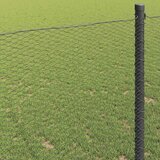  Heksagonalna ograda Siva 1 x 100 m PVC | shoptok.hr