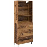  Highboard s ladicama 2 pcs Staro drvo Konstruirano drvo | shoptok.hr