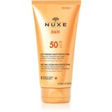 Nuxe sun high protection melting lotion SPF50 losjon za zaščito telesa in obraza pred soncem z učinkom proti staranju 150 ml Cene