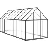  Staklenik s okvirom antracit 445 x 169 x 195 cm aluminijski | shoptok.hr