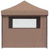 Šator za svadbe - šator za zabave Smeđa 279 x 410 x 315 cm Oxford tkanina | shoptok.hr