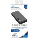 Mediarange power bank prenosna baterija 20.000 mah + micro usb in tip-c kabel, hitro polnjenje usb-c power delivery | Shoptok.si