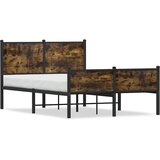  Metalni okvir kreveta bez madraca boja hrasta 120x200 cm | Eponuda.ba