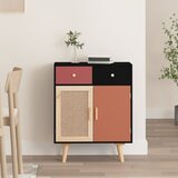 vidaXL Komoda s predali 60x30x75,5 cm inženirski les | Shoptok.si
