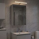  Kopalniška ogledalna omara z LED lučmi Bela 40 x 10,5 x 60,5 cm, (5000233121) | Shoptok.si