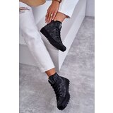Big Star Women's Sneakers High Warm Black | shoptok.hr