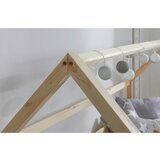 MID.YOU Postelja V Obliki Hiše Kay 80x160, Bor, Masivna | Shoptok.si