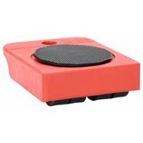  Kotačići za namještaj 8 kom s podizačima crveni 9,8 x 7,5 x 3 cm 150 kg | shoptok.hr