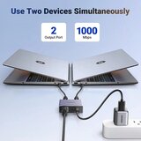 Ugreen nw301 rj45 gigabitni aktivni spliter 1 na 2 1000mbps ( 45311 ) | ePonuda.com
