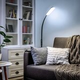  LED stoječa talna svetilka 10W 3CCT črna | Shoptok.si