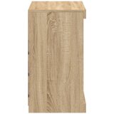  Komoda s LED svjetlima boja hrasta sonome 60,5x37x67 cm | Eponuda.com