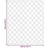  Poletna odeja Zelena in antracita 240 x 200 cm Mikrovlakna, (5000288312) | Shoptok.si
