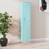vidaXL Omara s ključavnico mint zelena 35x46x180 cm jeklo Cene