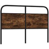  Posteljno vzglavje dim. hrast 120 cm jeklo in inž. les, (21653007) Cene
