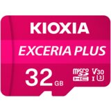 KIOXIA Micro SD 32GB presega plus UHS-I C10 R98 CON adapter, (22136816) | Shoptok.si