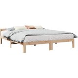 vidaXL Okvir kreveta bez madraca 180 x 200 cm od masivne borovine | shoptok.hr
