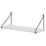  Set zidnih polica (D x Š x D: 80 x 20 x 1,9 cm, Bijele boje) Cijene