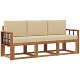  Set vanjskih sofa 3 kom. Prirodna i bež | shoptok.hr